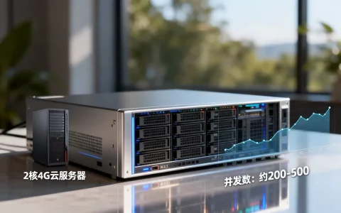 2核4G云服务器能支持多少并发，够用吗？