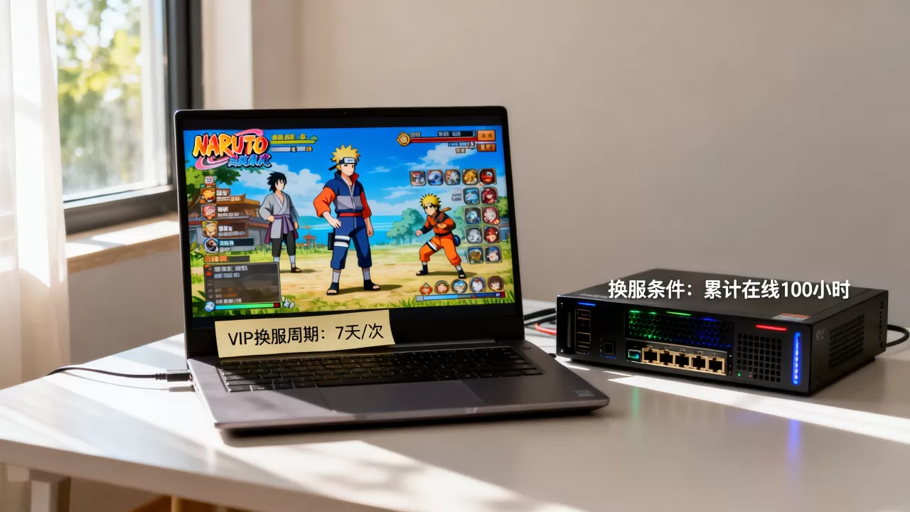 火影VIP换服务器要多少天一次,换服务器需要什么条件 火影VIP换服务器要多少天一次,换服务器需要什么条件