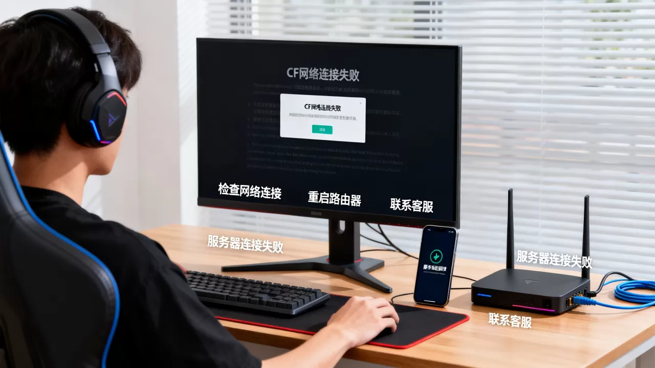 CF进游戏就网络连接失败?,服务器连接失败怎么办 CF进游戏就网络连接失败?,服务器连接失败怎么办