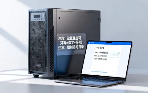 如何设置服务器的FTP账号？，有哪些注意事项？