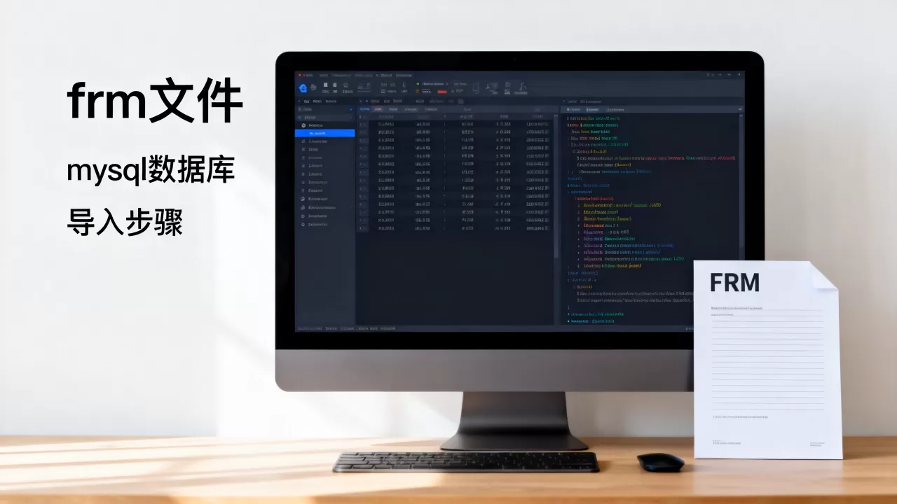 frm文件导入mysql数据库 frm文件导入mysql数据库