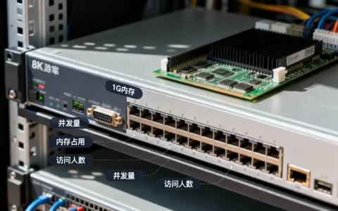 服务器1g内存能支持多少人访问？,网站并发量多少？