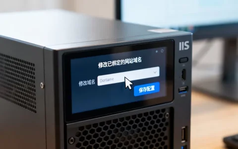 iis服务器网站配置_IIS服务修改已绑定的网站域名
