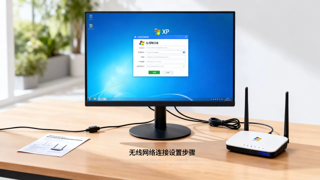 xp系统怎么设置无线网络连接服务器 xp系统怎么设置无线网络连接服务器
