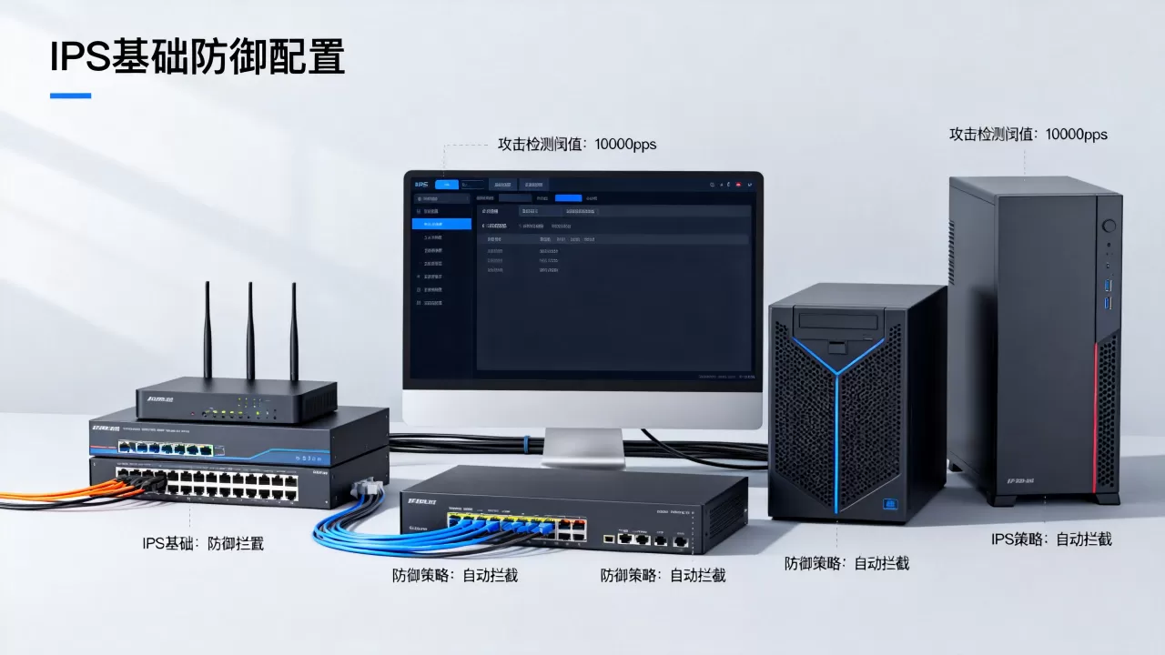 ip防御ddos攻击_配置IPS基础防御 ip防御ddos攻击_配置IPS基础防御