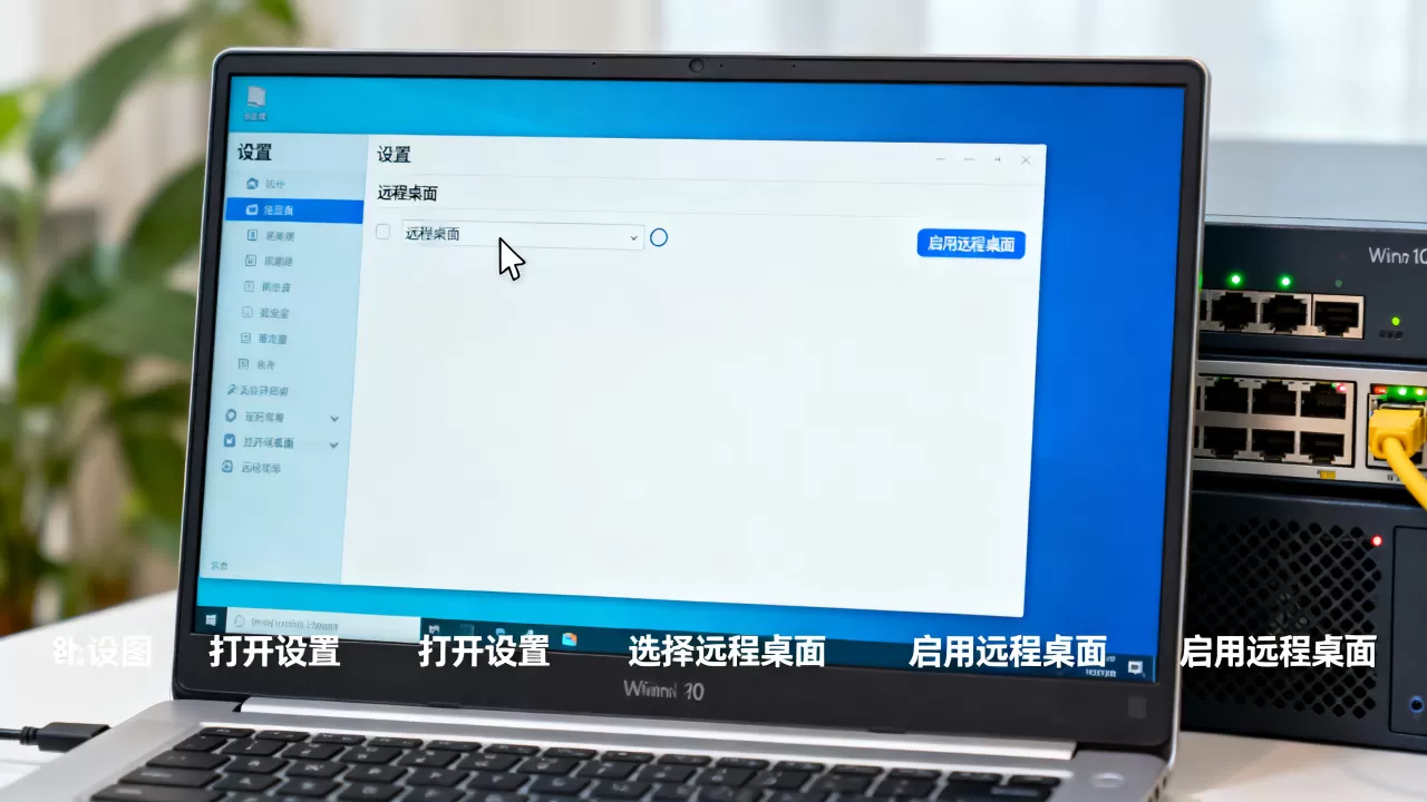 win10怎么打开远程桌面连接到服务器 win10怎么打开远程桌面连接到服务器