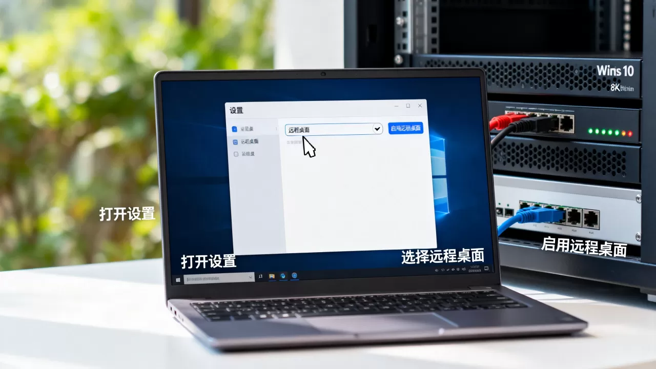 win10怎么打开远程桌面连接到服务器 win10怎么打开远程桌面连接到服务器