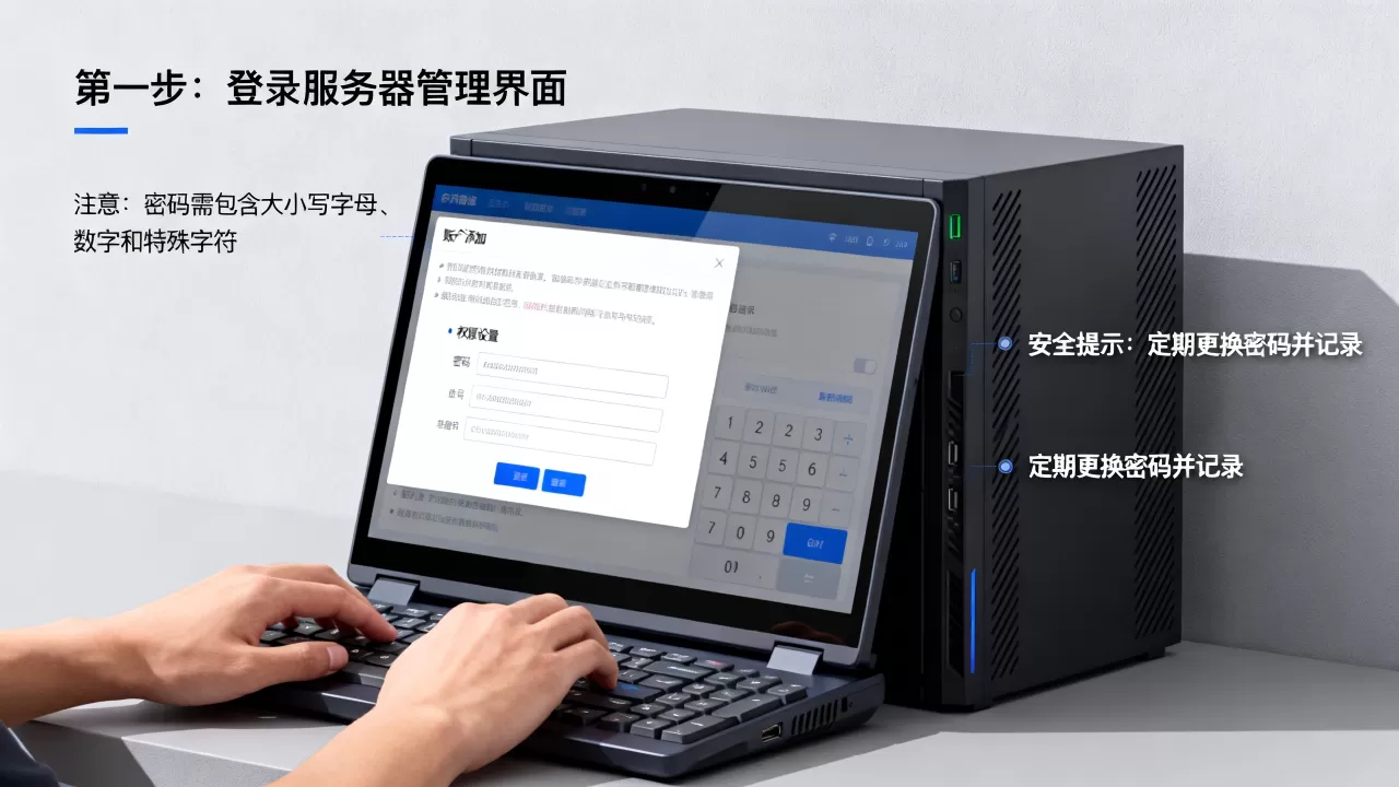 如何正确给服务器添加账户和密码,有哪些安全注意事项? 如何正确给服务器添加账户和密码,有哪些安全注意事项?