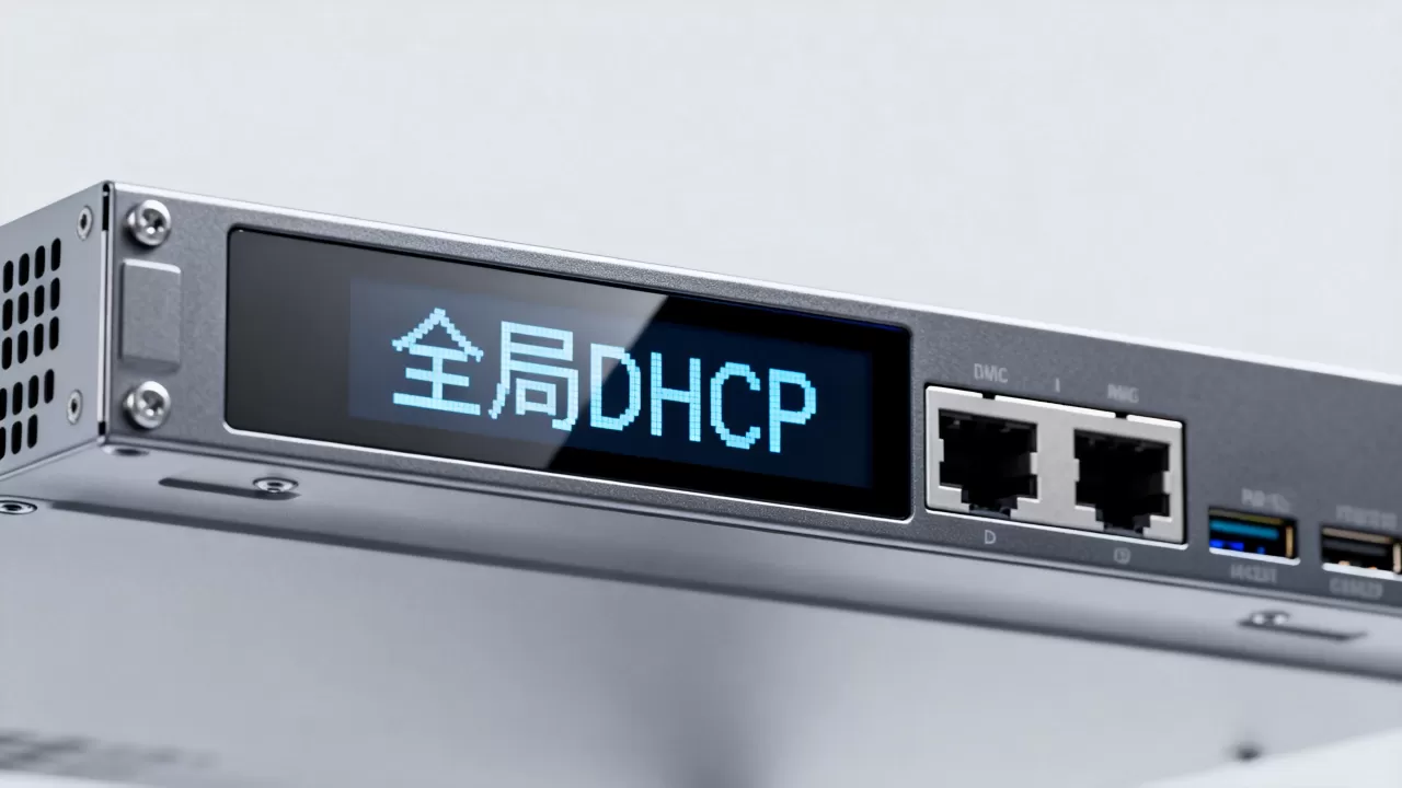 服务器DHCP配置视频_全局DHCP 服务器DHCP配置视频_全局DHCP