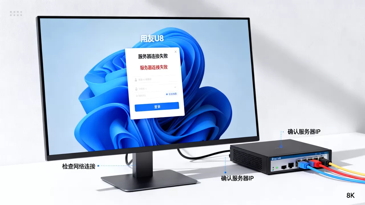 用友U8连不上服务器怎么回事,服务器连接失败如何排查 用友U8连不上服务器怎么回事,服务器连接失败如何排查