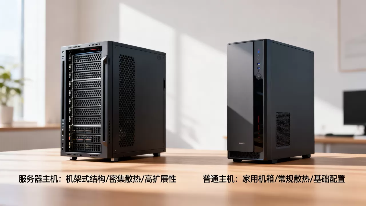 服务器主机与普通主机区别大吗,选购时该注意什么? 服务器主机与普通主机区别大吗,选购时该注意什么?