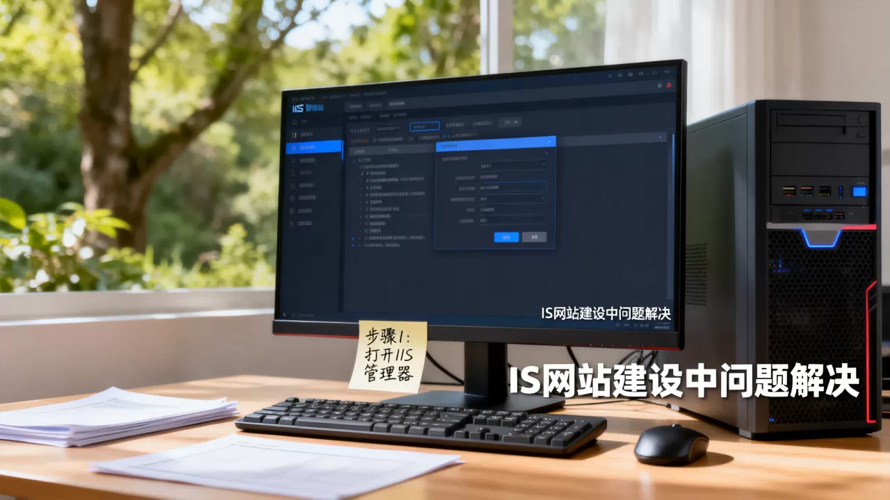 IIS提示网站建设中如何解决?,IIS绑定域名修改方法 IIS提示网站建设中如何解决?,IIS绑定域名修改方法