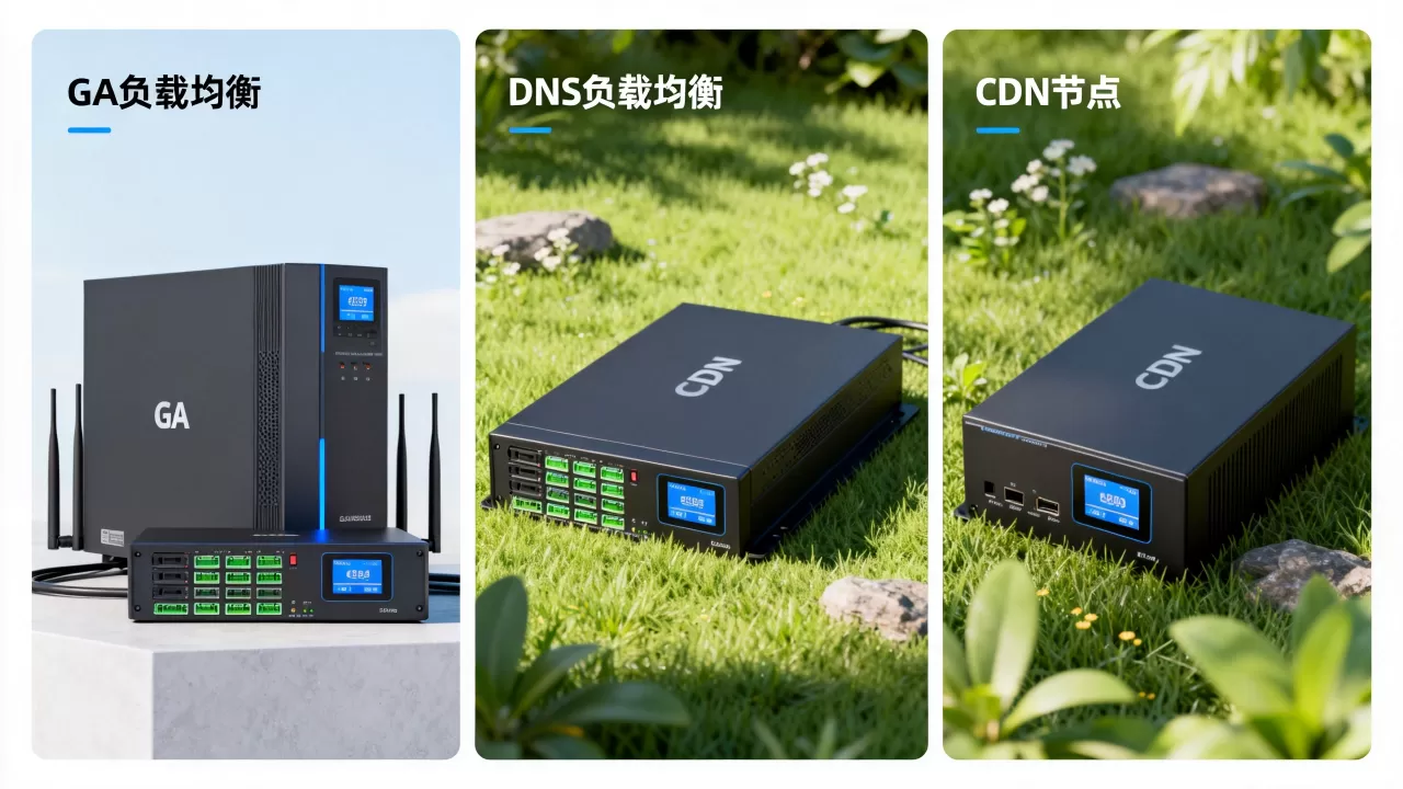 GA负载均衡、DNS负载均衡、CDN三者区别?,如何选择? GA负载均衡、DNS负载均衡、CDN三者区别?,如何选择?