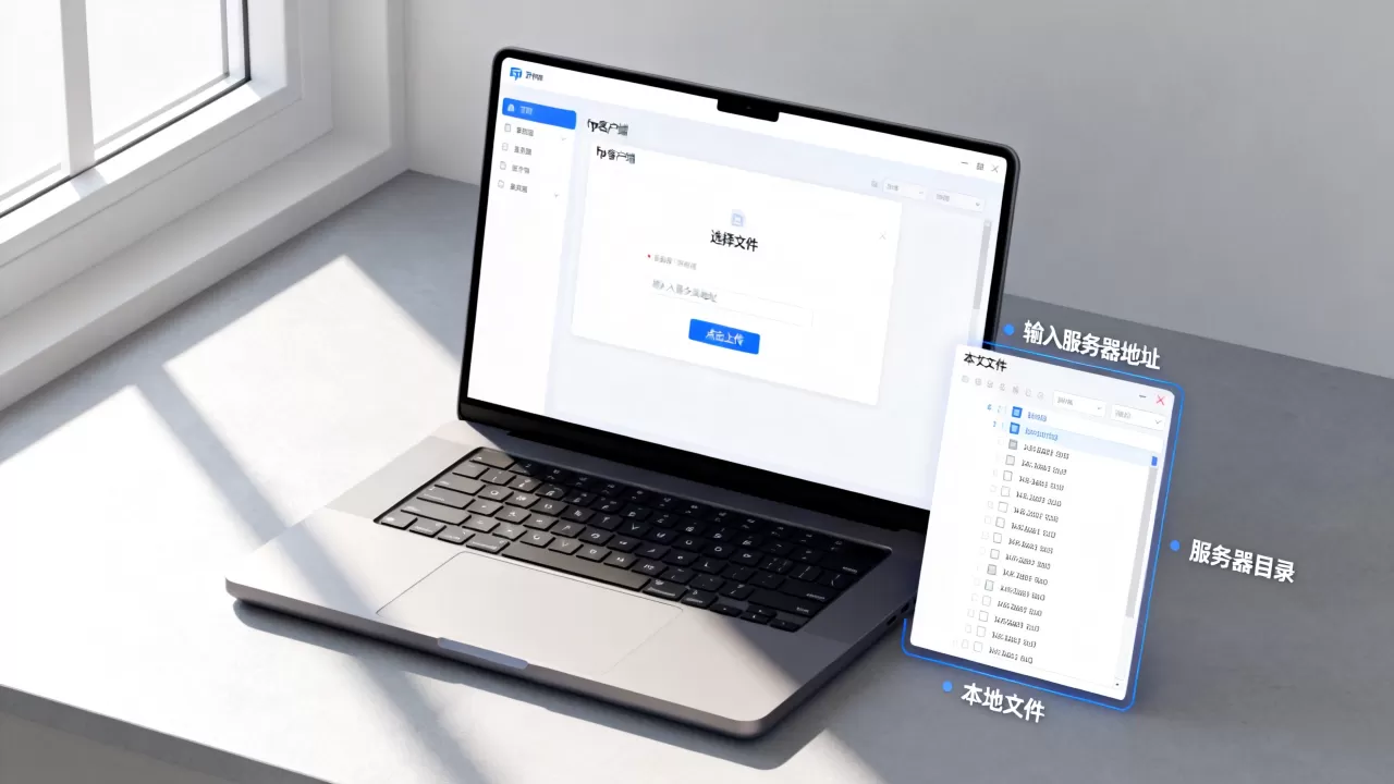 ftp服务器怎么上传文件 ftp服务器怎么上传文件