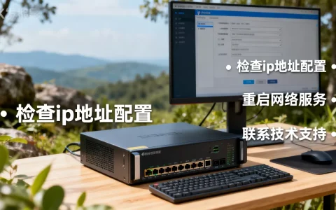 电脑网络服务器ip地址错误怎么办