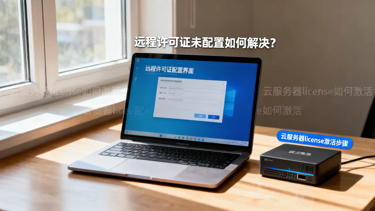 远程许可证未配置如何解决?,云服务器license如何激活 远程许可证未配置如何解决?,云服务器license如何激活