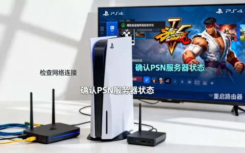 为什么PS4街霸5登陆服务器失败，怎么解决