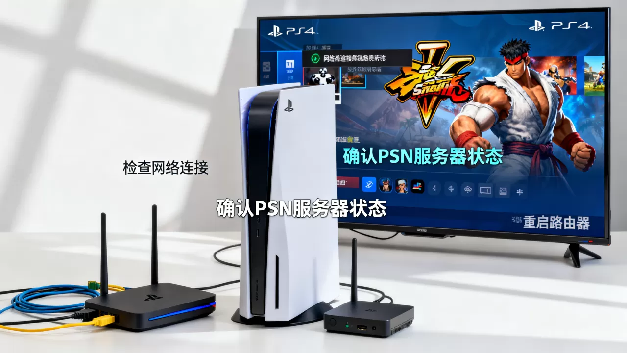 为什么PS4街霸5登陆服务器失败,怎么解决 为什么PS4街霸5登陆服务器失败,怎么解决