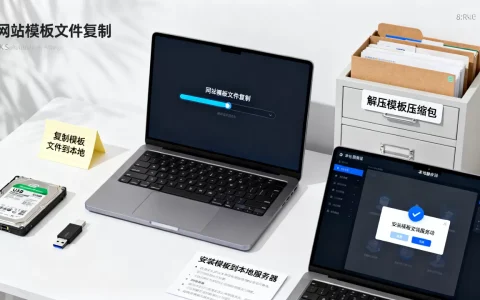 如何复制网站模板到本地，网站模板怎么安装使用