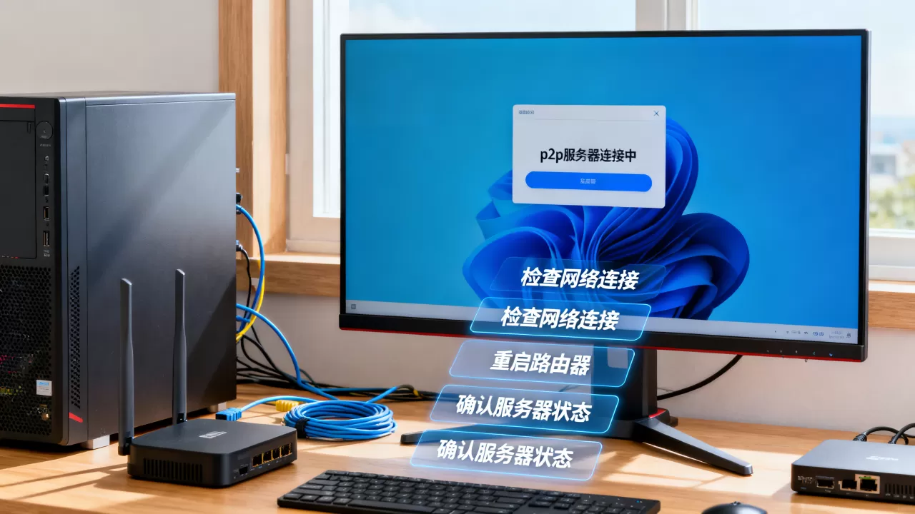 p2p服务器一直连接中怎么办,连接失败原因是什么 p2p服务器一直连接中怎么办,连接失败原因是什么
