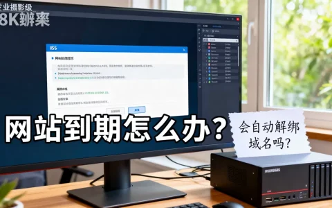 IIS提示网站到期怎么办？网站到期会自动解绑域名吗？