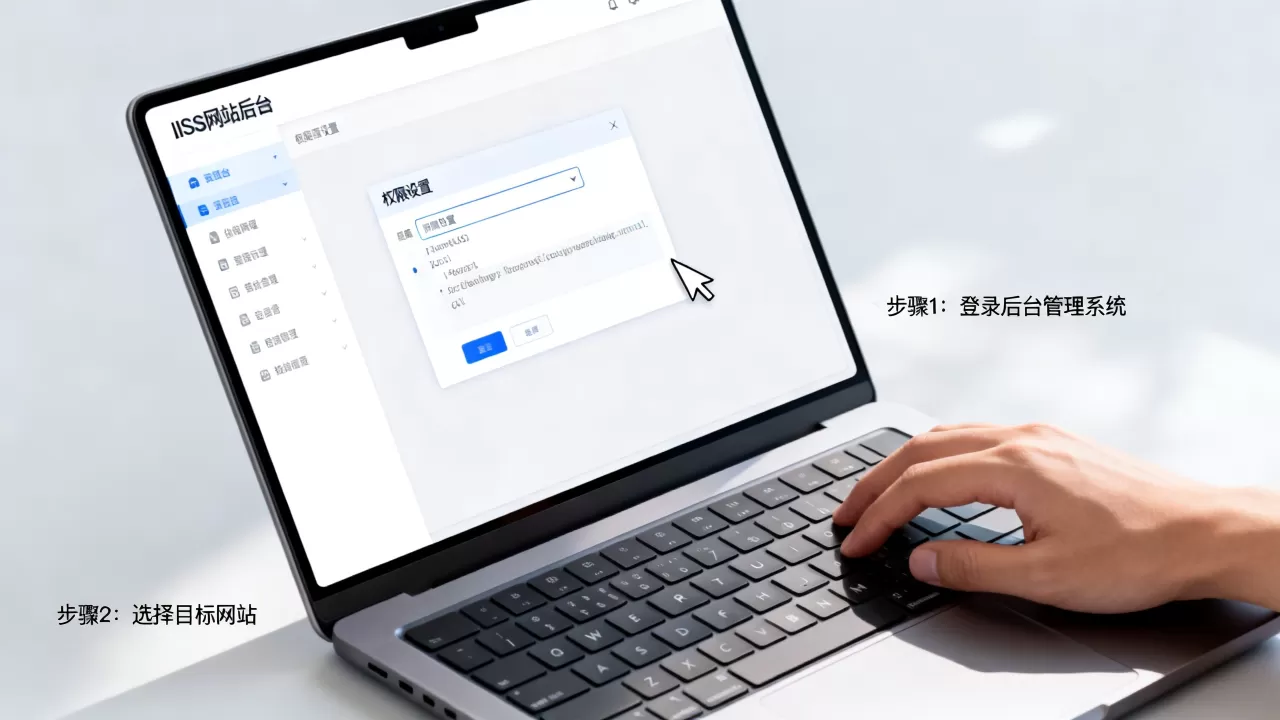 IIS网站后台怎么设置?,后台权限设置有哪些步骤? IIS网站后台怎么设置?,后台权限设置有哪些步骤?
