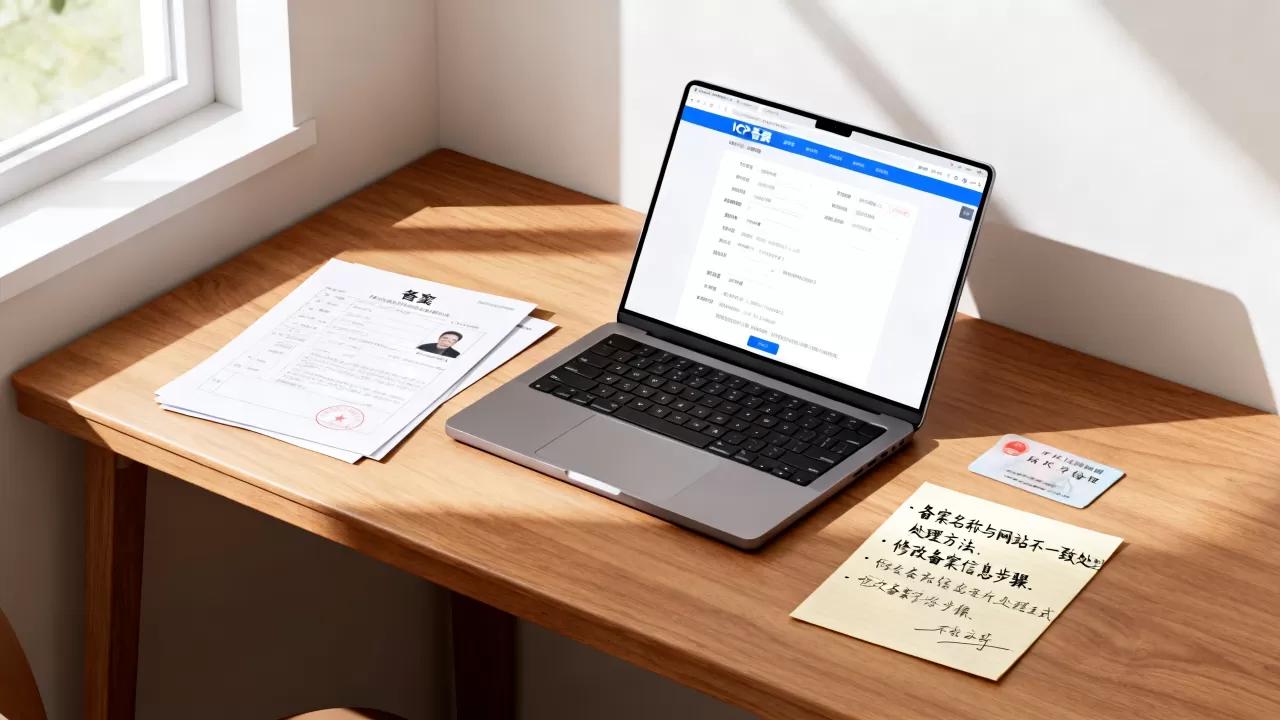 ICP备案和实际网站不是一个名字怎么办,怎么修改备案信息 ICP备案和实际网站不是一个名字怎么办,怎么修改备案信息