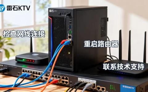 雷石KTV服务器一直断网是什么原因，怎么解决？