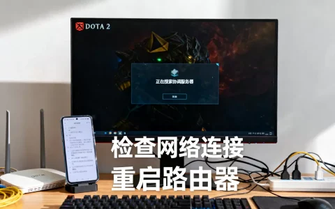 Dota2一直搜索协调服务器怎么解决，是什么原因