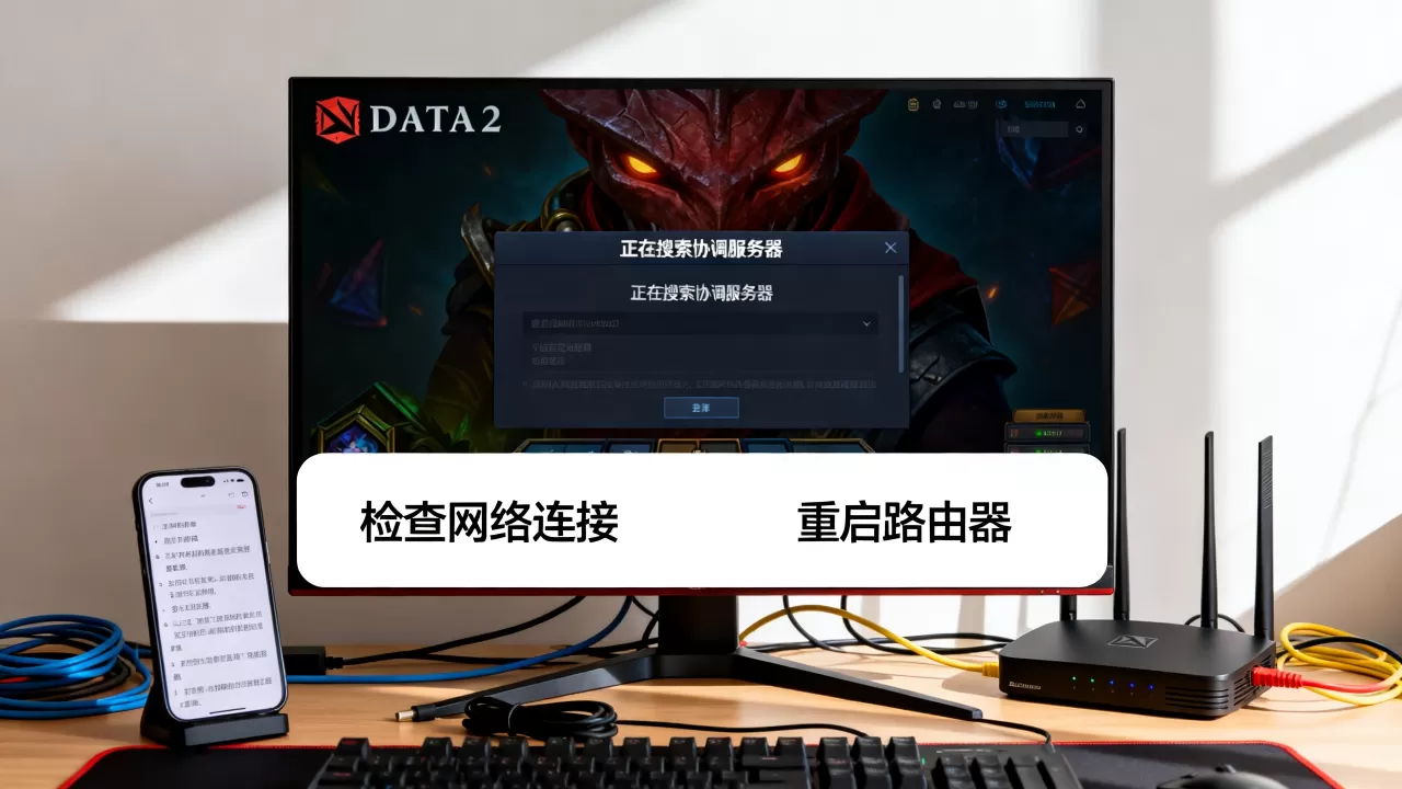 Dota2一直搜索协调服务器怎么解决,是什么原因 Dota2一直搜索协调服务器怎么解决,是什么原因