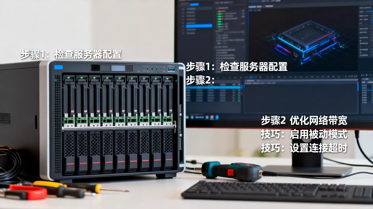 FTP服务器优化具体操作步骤是什么,有哪些技巧? FTP服务器优化具体操作步骤是什么,有哪些技巧?