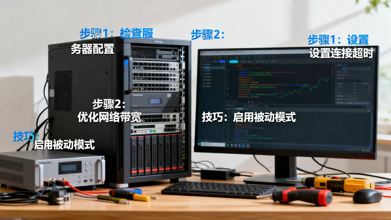 FTP服务器优化具体操作步骤是什么,有哪些技巧? FTP服务器优化具体操作步骤是什么,有哪些技巧?