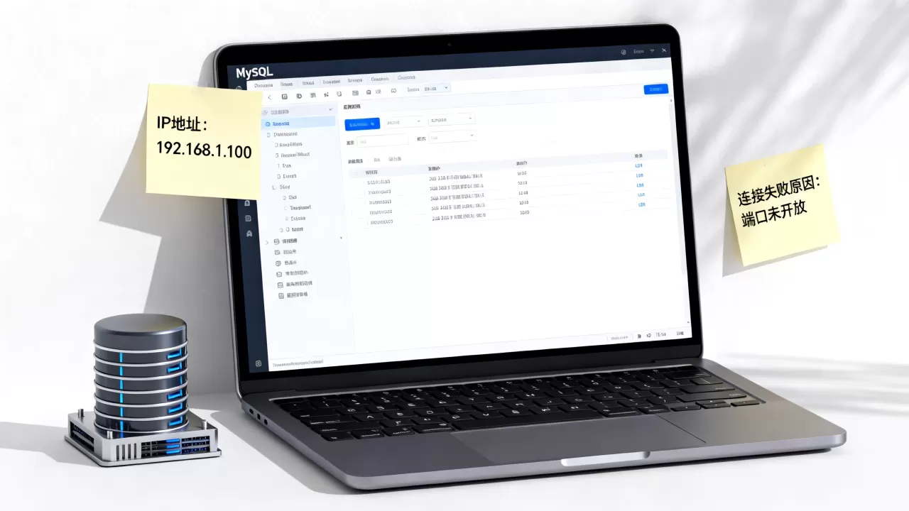 如何用IP连接MySQL数据库?,为什么连接失败 如何用IP连接MySQL数据库?,为什么连接失败