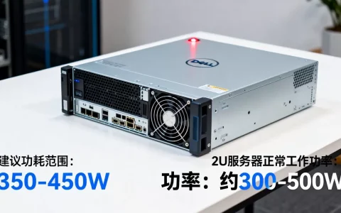 戴尔2U服务器正常工作要多少功率，功耗多少合适