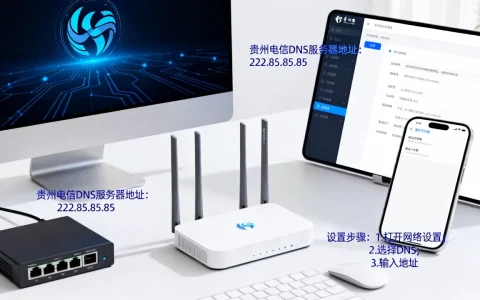贵州电信宽带DNS服务器地址是多少？，怎么设置？