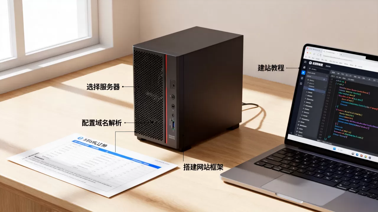 服务器域名都准备好了怎么建站,网站搭建教程? 服务器域名都准备好了怎么建站,网站搭建教程?