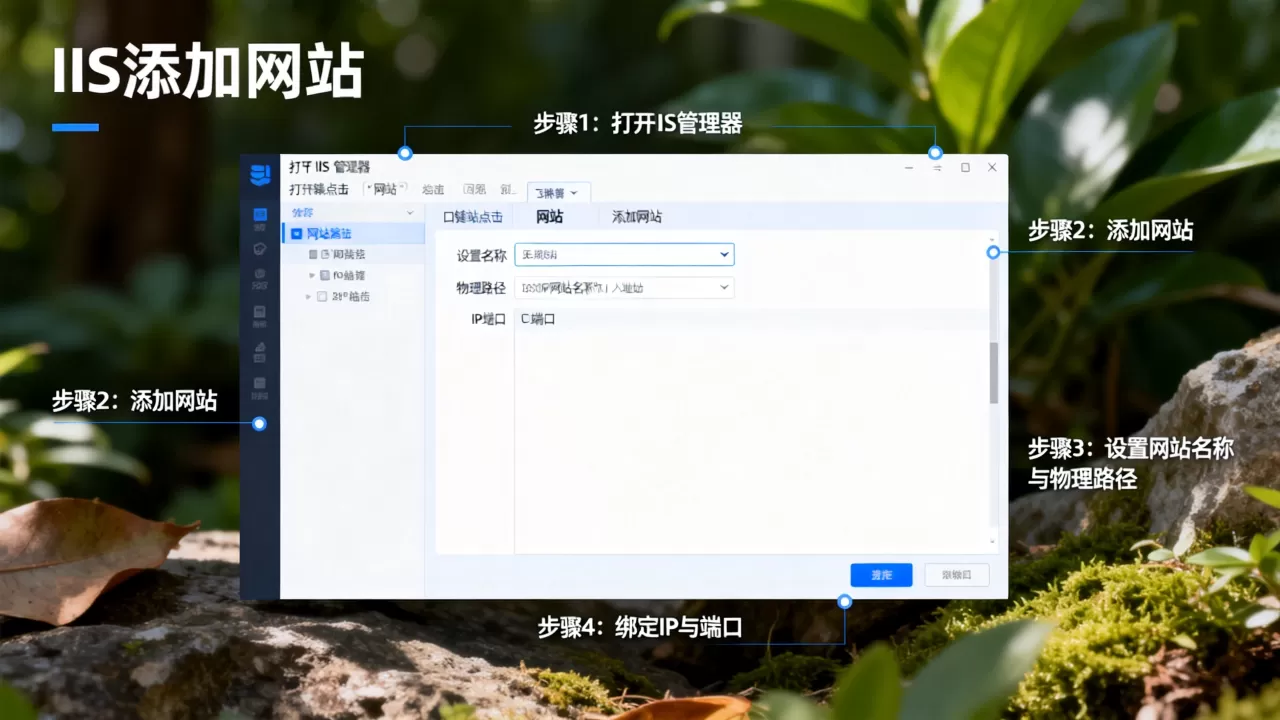 服务器IIS如何添加网站,搭建网站步骤有哪些 服务器IIS如何添加网站,搭建网站步骤有哪些