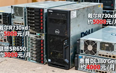 二手服务器租赁有哪些型号，一般多少钱呢？