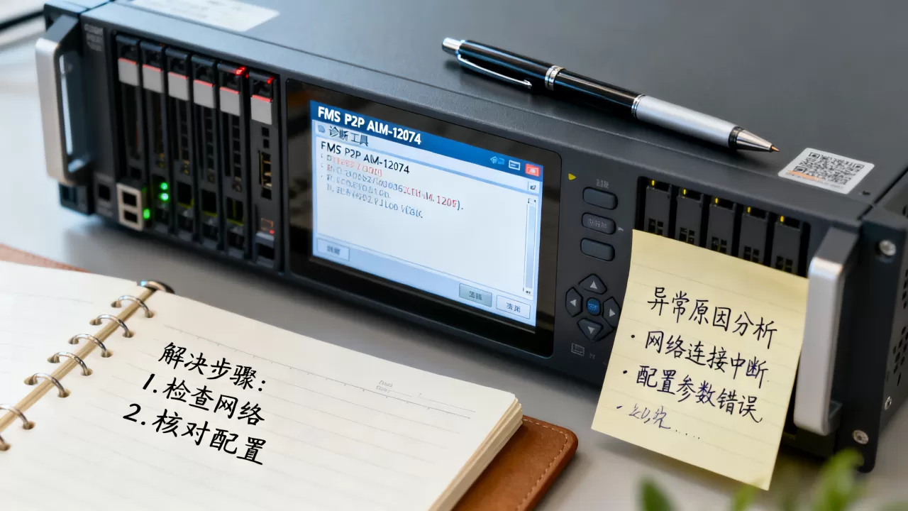 FMS P2P ALM-12074异常怎么办,是什么原因? FMS P2P ALM-12074异常怎么办,是什么原因?