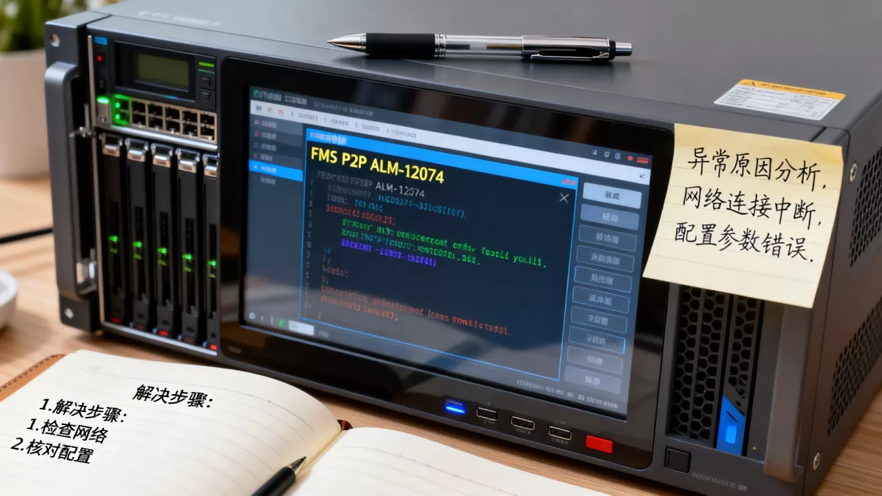 FMS P2P ALM-12074异常怎么办,是什么原因? FMS P2P ALM-12074异常怎么办,是什么原因?