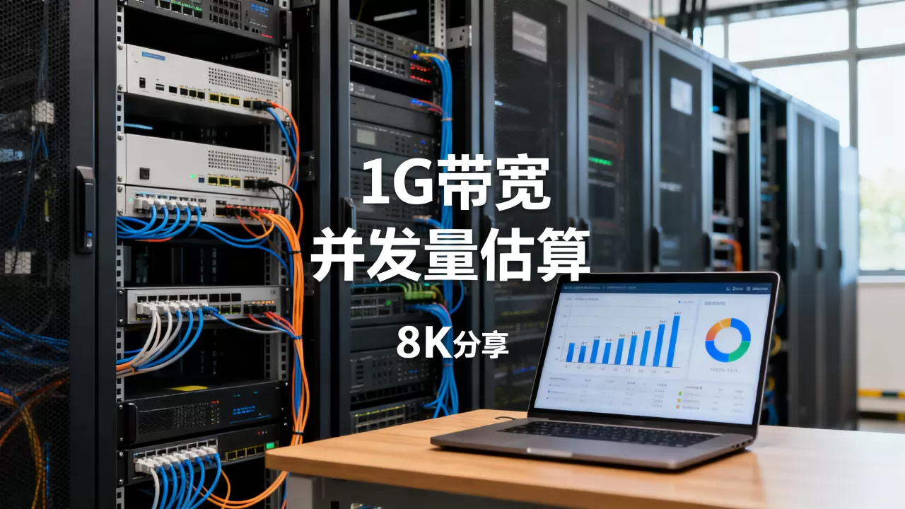 服务器1G带宽能带多少用户,怎么估算并发量? 服务器1G带宽能带多少用户,怎么估算并发量?