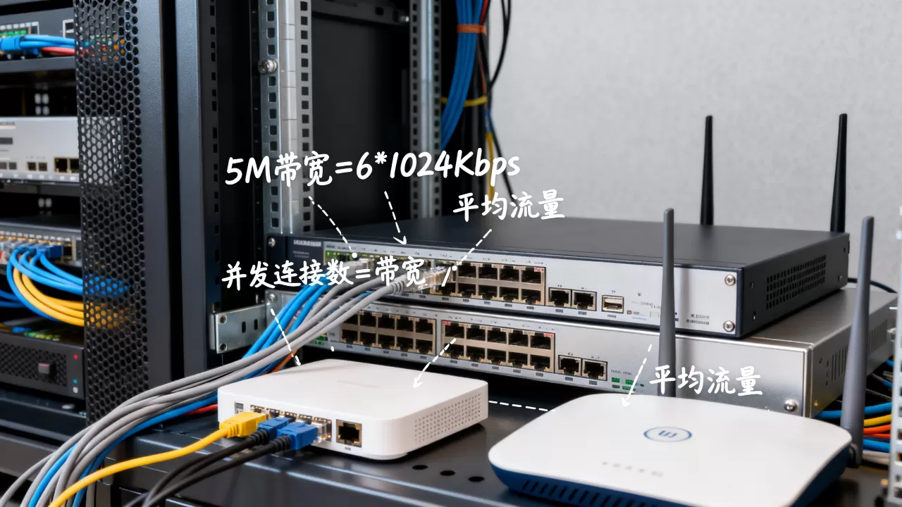 服务器网站5m带宽能在线多少人,怎么算? 服务器网站5m带宽能在线多少人,怎么算?