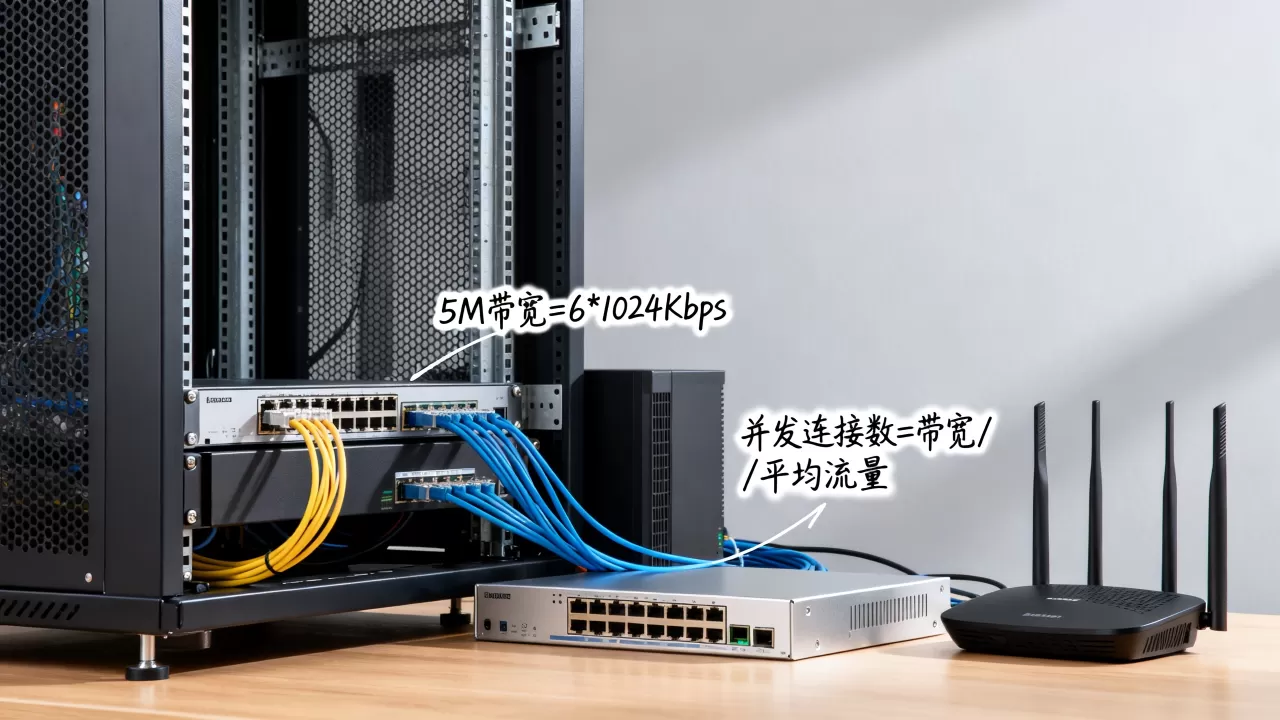 服务器网站5m带宽能在线多少人,怎么算? 服务器网站5m带宽能在线多少人,怎么算?