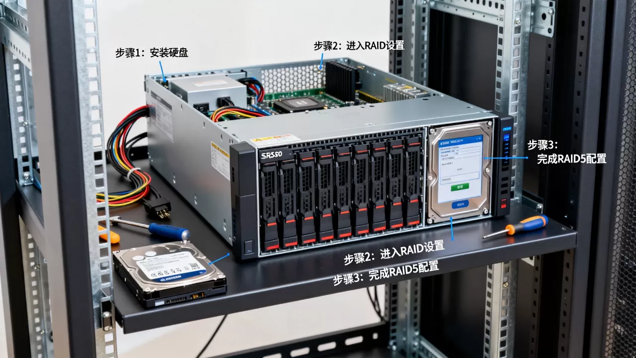 服务器SR550如何配置RAID5?,安装环境步骤是什么? 服务器SR550如何配置RAID5?,安装环境步骤是什么?