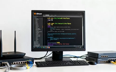 Ubuntu网络配置文件怎么改？,自定义VLAN怎么配置？