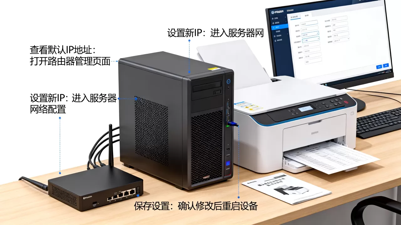 打印机服务器默认IP地址是多少,怎么设置 打印机服务器默认IP地址是多少,怎么设置