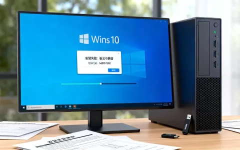 Win10系统安装到服务器失败怎么办，如何解决？
