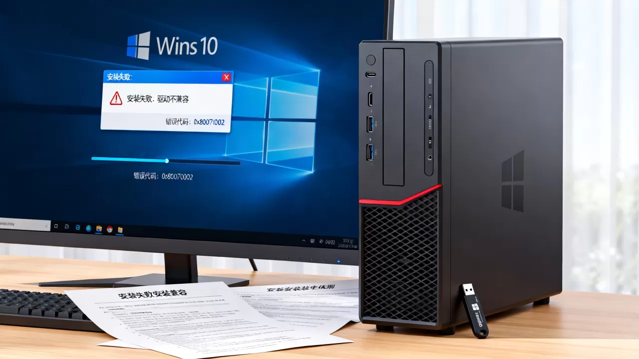 Win10系统安装到服务器失败怎么办,如何解决? Win10系统安装到服务器失败怎么办,如何解决?