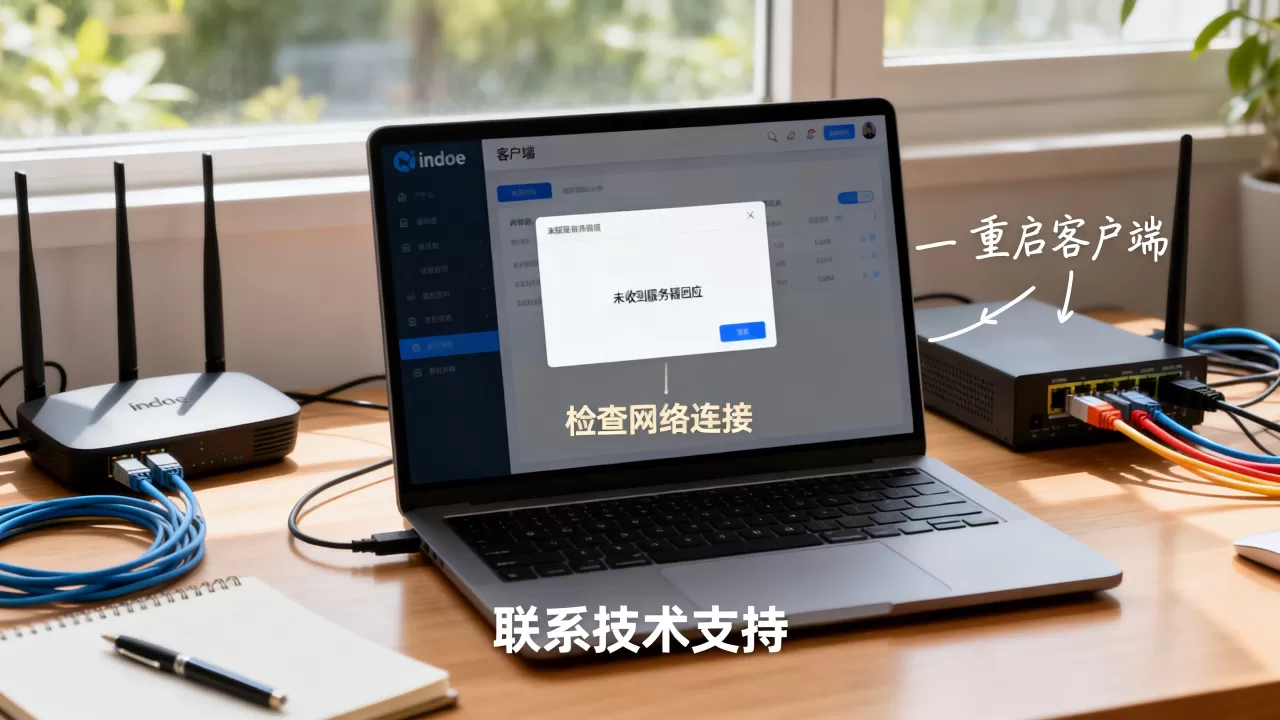 inode客户端未收到服务器回应是什么原因,如何解决? inode客户端未收到服务器回应是什么原因,如何解决?