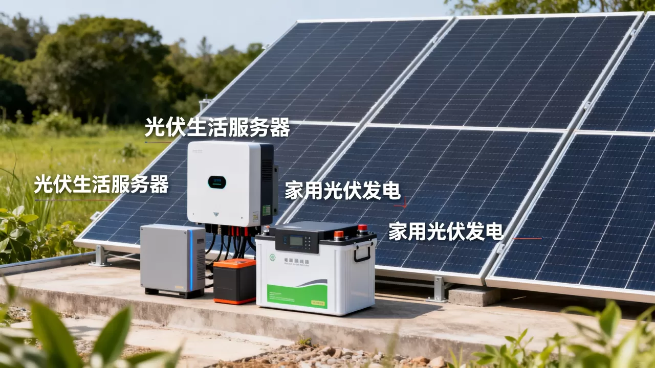 光伏生活服务器有哪些?,家用光伏发电怎么选 光伏生活服务器有哪些?,家用光伏发电怎么选